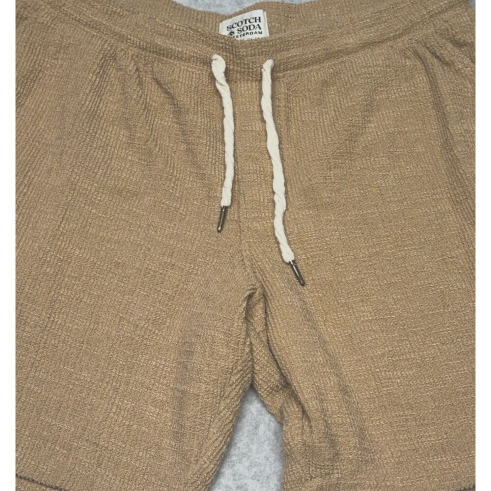 scotch & soda slub shorts men
